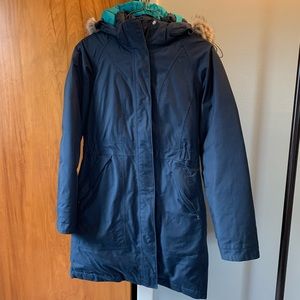 The North Face faux fur hooded winter parka